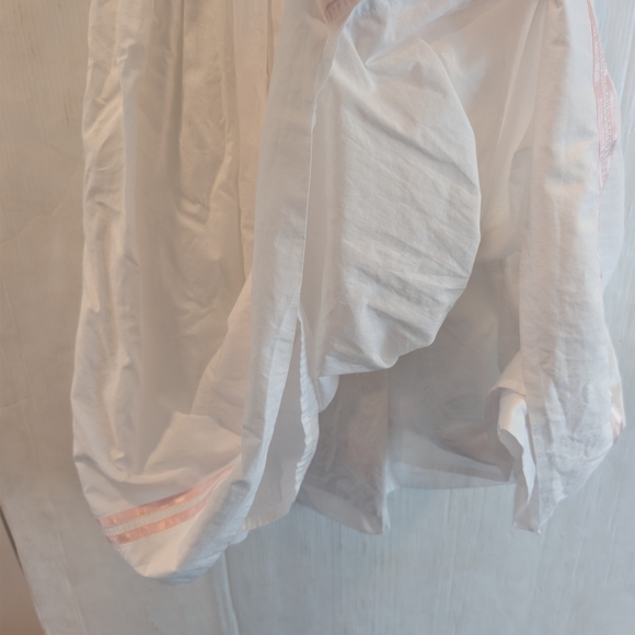 STRASBURG Girls Elegant Smocked Embroidered White Sleeveless Dress Size 10 - Picture 8 of 11